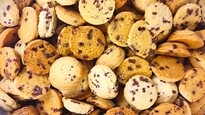 Mini cookies for coffee shops
